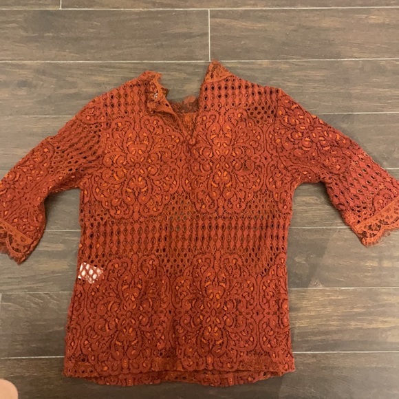 Zara Lace Top Size XS - Picture 3 of 3